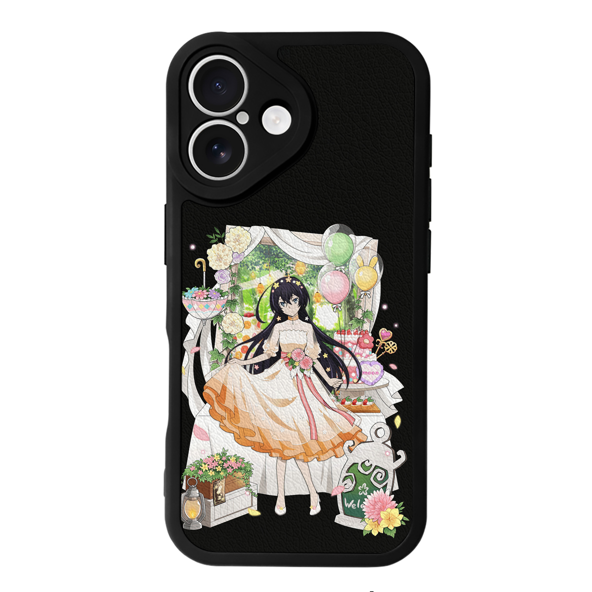 （画像用） 文豪ストレイドッグス Bungo Stray Dogs 【iPhone 16シリーズ対応】シリコンスマホケース（レザー調） 材質：シリコン